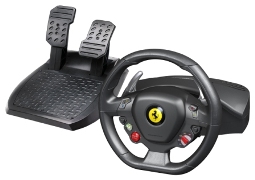 гоночный руль с официальными лицензиями Ferrari и Microsoft Xbox 360