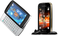 Sony Ericsson Mix Walkman  Sony Ericsson txt pro 
