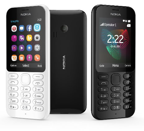 Nokia 222  Nokia 222 Dual SIM